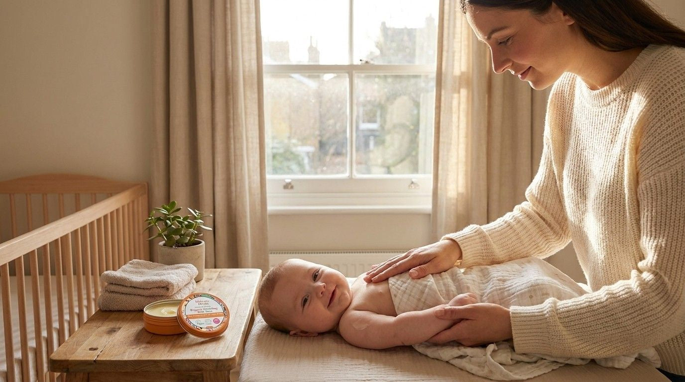 How to Soothe Baby Skin Naturally with Organic Baby Balm
