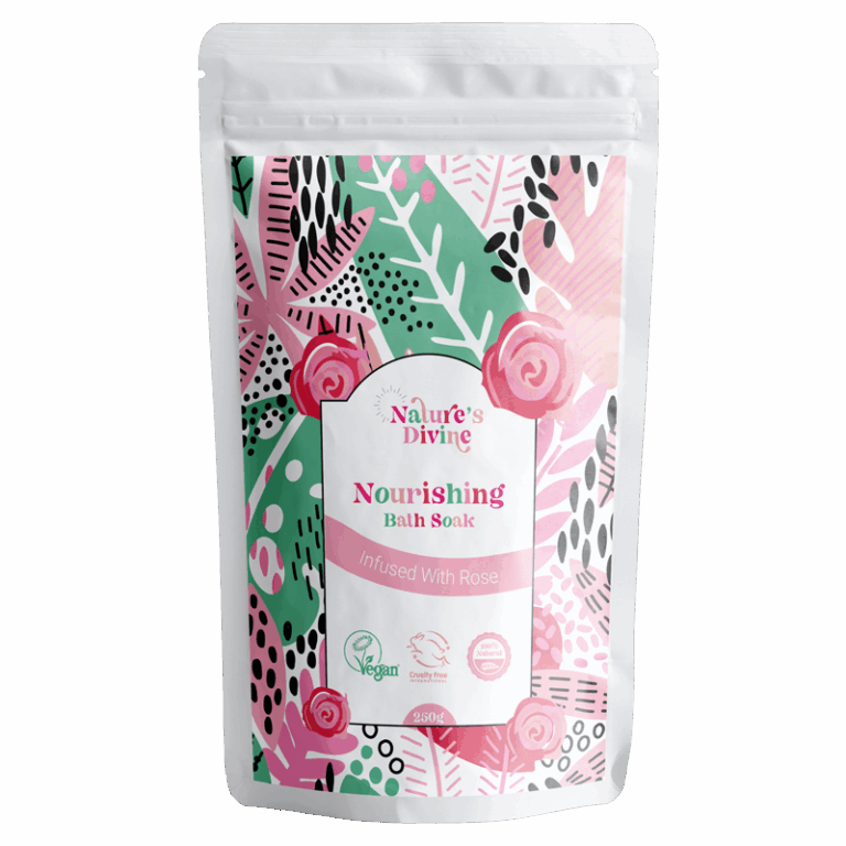 Nourishing Rose Bath Salts Pouch
