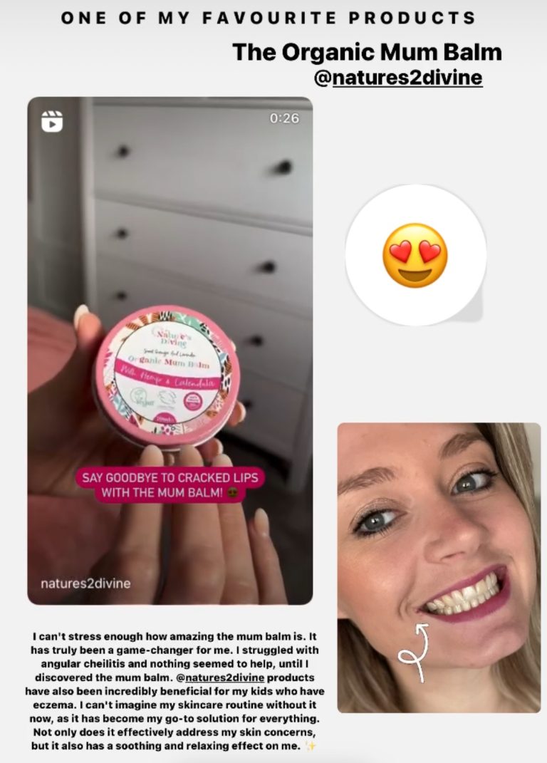 Organic Nourishing Mum Balm