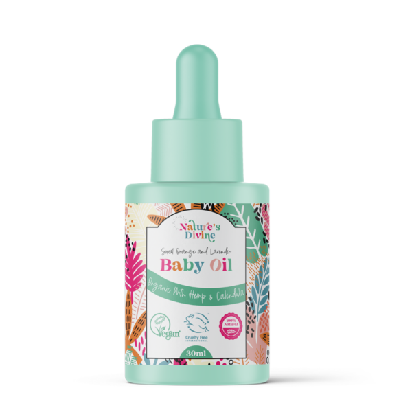 Organic Calming Baby Oil