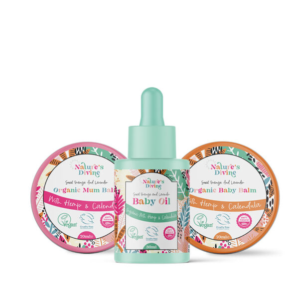 Bundle of organic skincare for the whole family