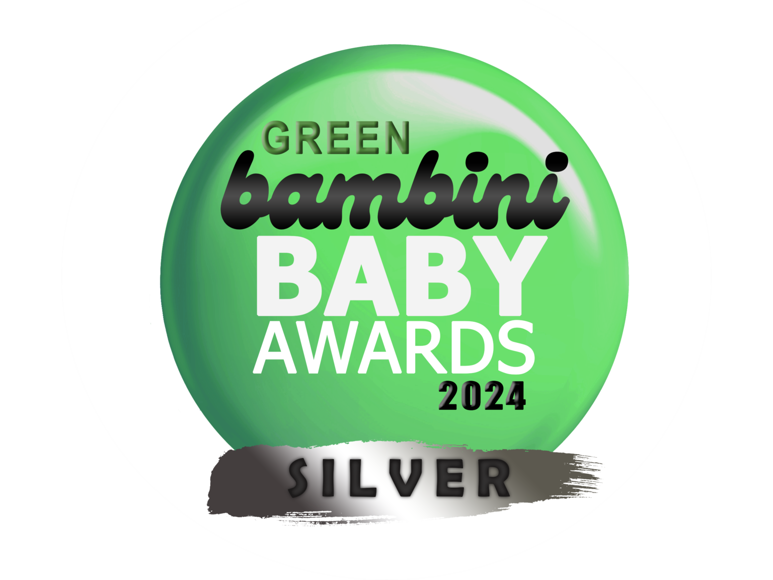 2024 Green Bambini Baby - Silver - Badge